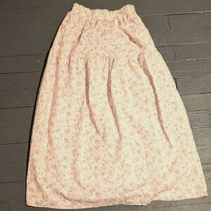Altar'd State size medium pink floral skirt